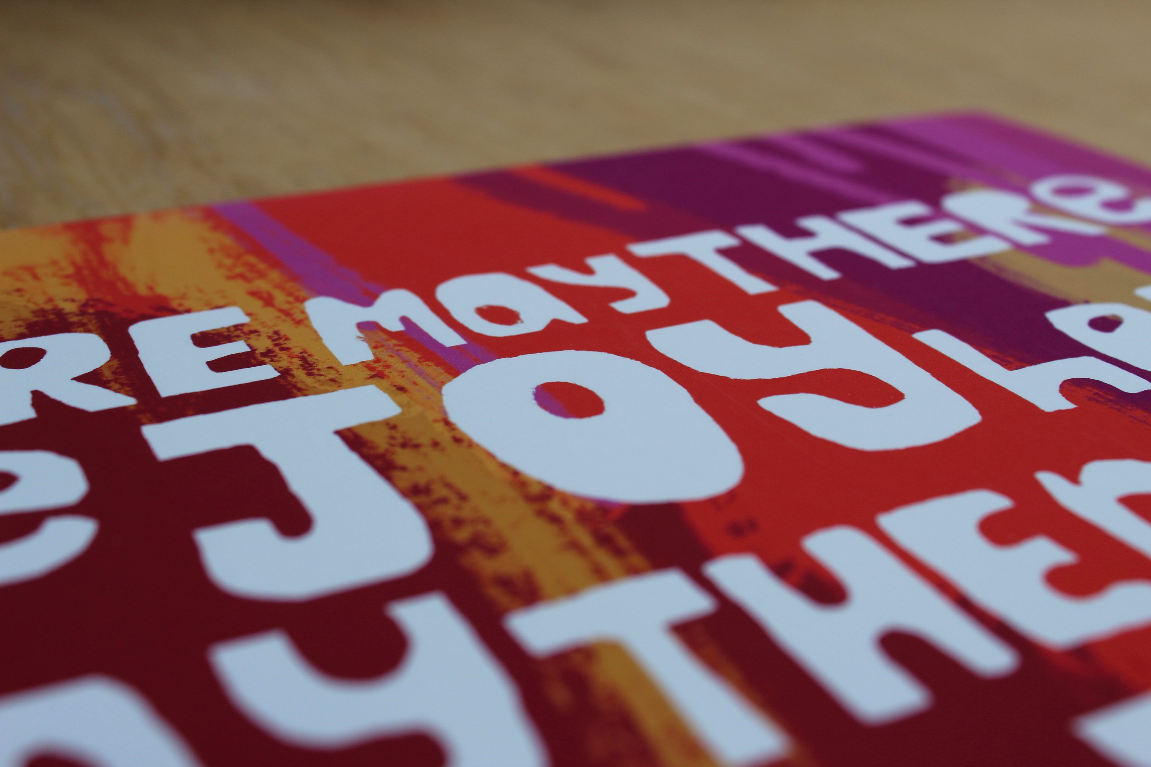 Here may there be…